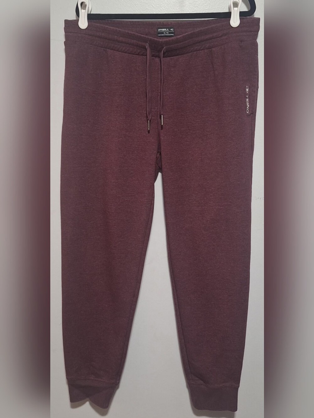 XL O'Neill Women's Burgundy Drawstring Joggers